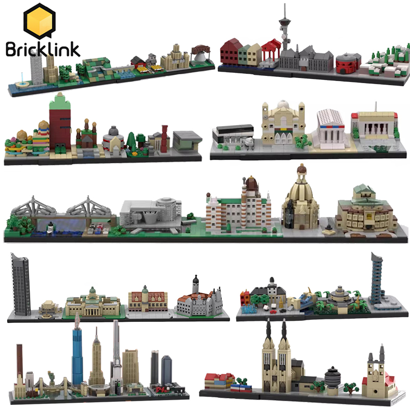 Lego Set Creator - Athens link MOC şehir Skyline mimarlık