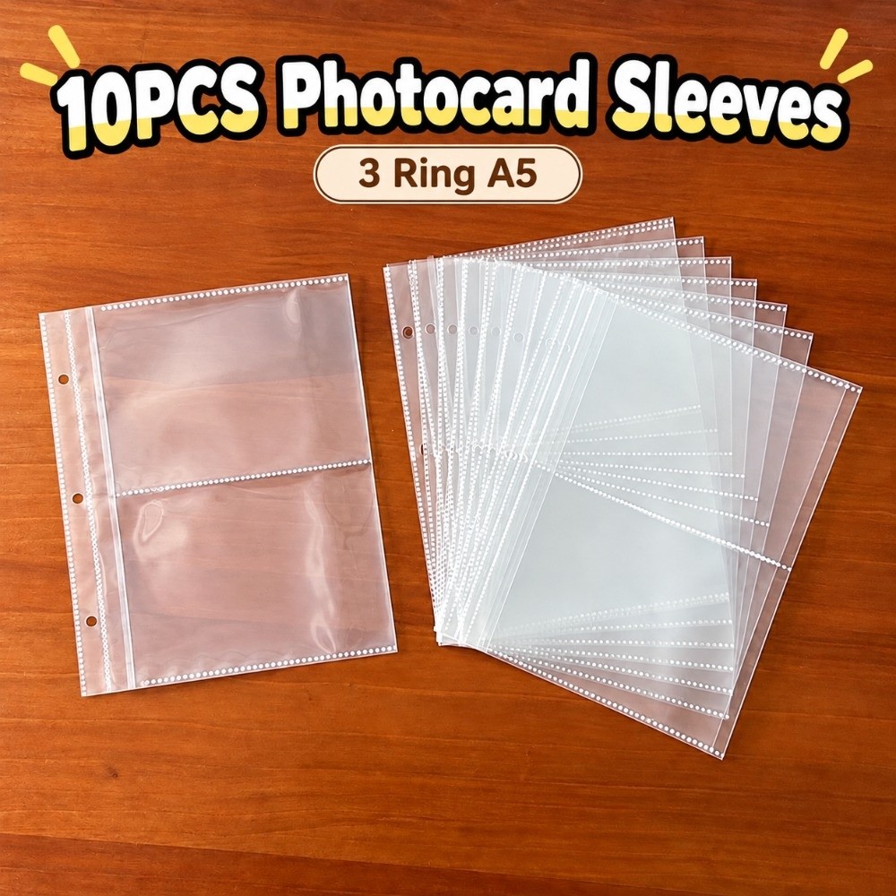 Card Penny Sleeve - Clear View 3 Halkalı Kart Kılıfları,