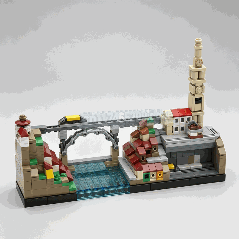Lego Set Creator - 521 Parça Porto Şehri Manzarası Yapı