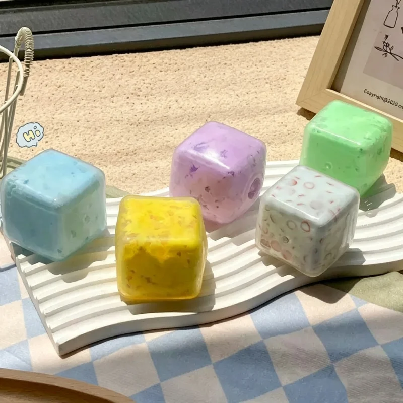 Fidget Cube Original - Blok Doldurma Kil Kreması Küp Şeklinde