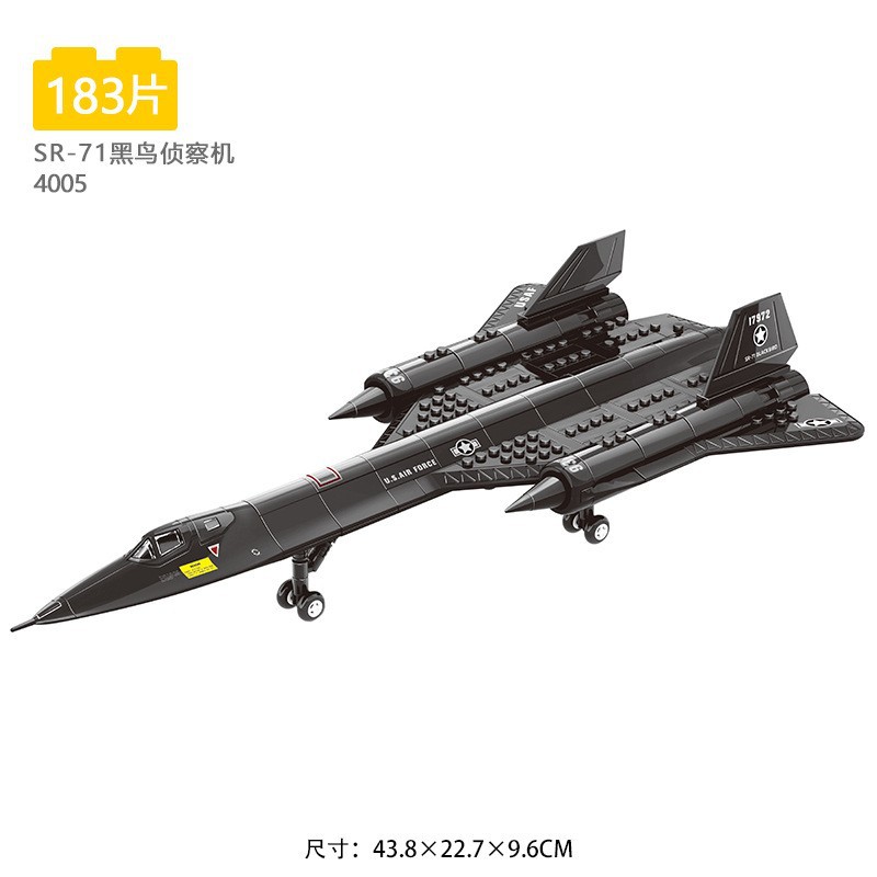 Askeri SR-71 Blackbird keşif u - Lego Set Creator incelemesi ve fiyatı