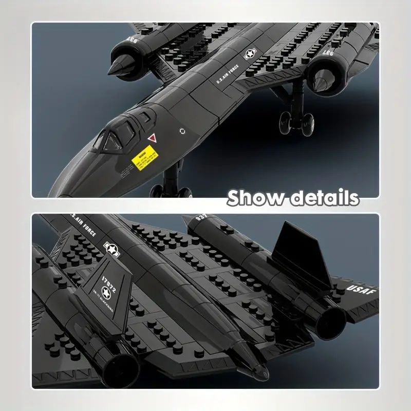 Askeri SR-71 Blackbird keşif u - Lego Set Creator incelemesi ve fiyatı