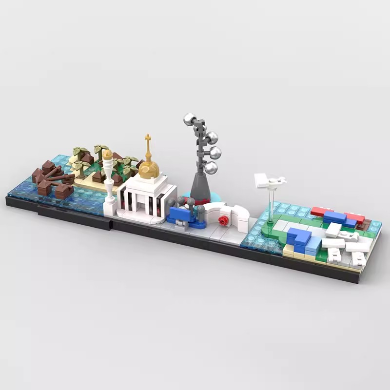Athens link MOC şehir Skyline  - Lego Set Creator incelemesi ve fiyatı